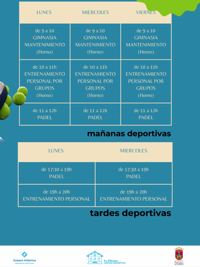 Actividades Perales del Alfambra 2025