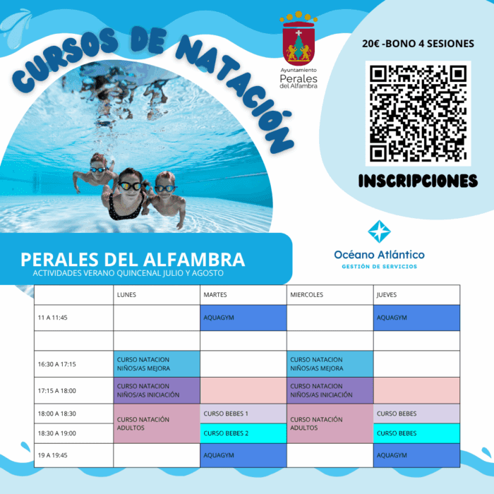 Cursos de Natación - Perales del Alfambra 2025
